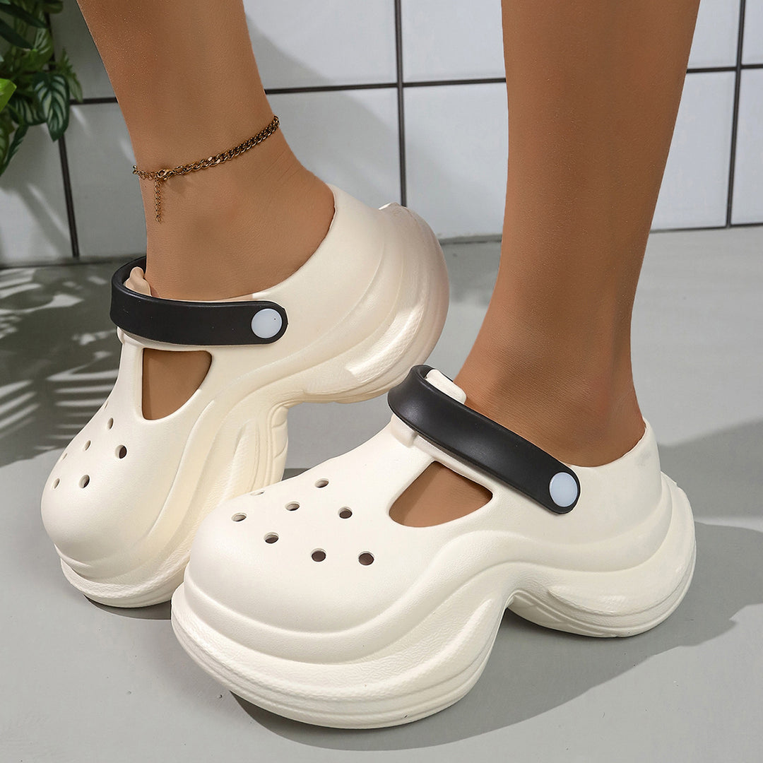 Damen Hochwertige Clogs mit ergonomischem Design und verstellbarem Riemen R&B
