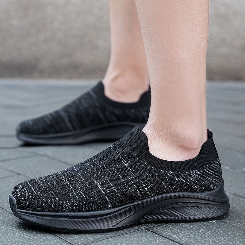 Damen Slip-On Sportschuhe mit atmungsaktivem Mesh-Obermaterial R&B
