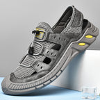 Damen Atmungsaktive Komfortsandalen mit elastischem Schnellschnürsystem R&B