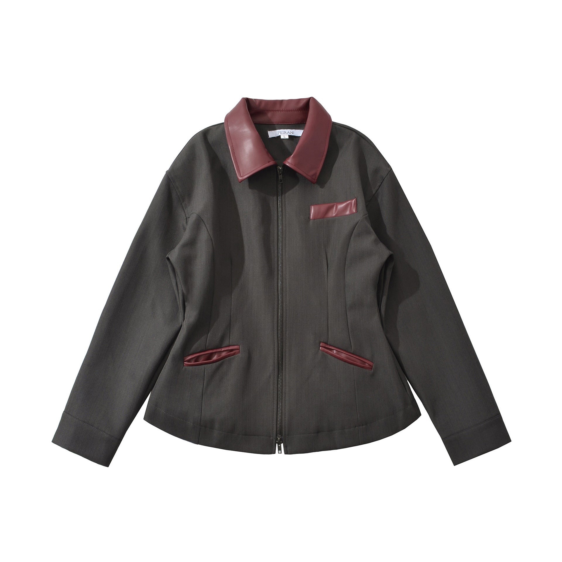 Damen modische kurz geschnittene Jacke mit details R&B