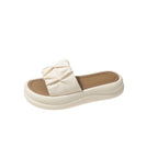 Damen bequeme Mules mit elegantem Rüschendesign R&B