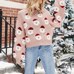 R&B | Weihnachtlicher Strickpullover mit Rentiermotiv