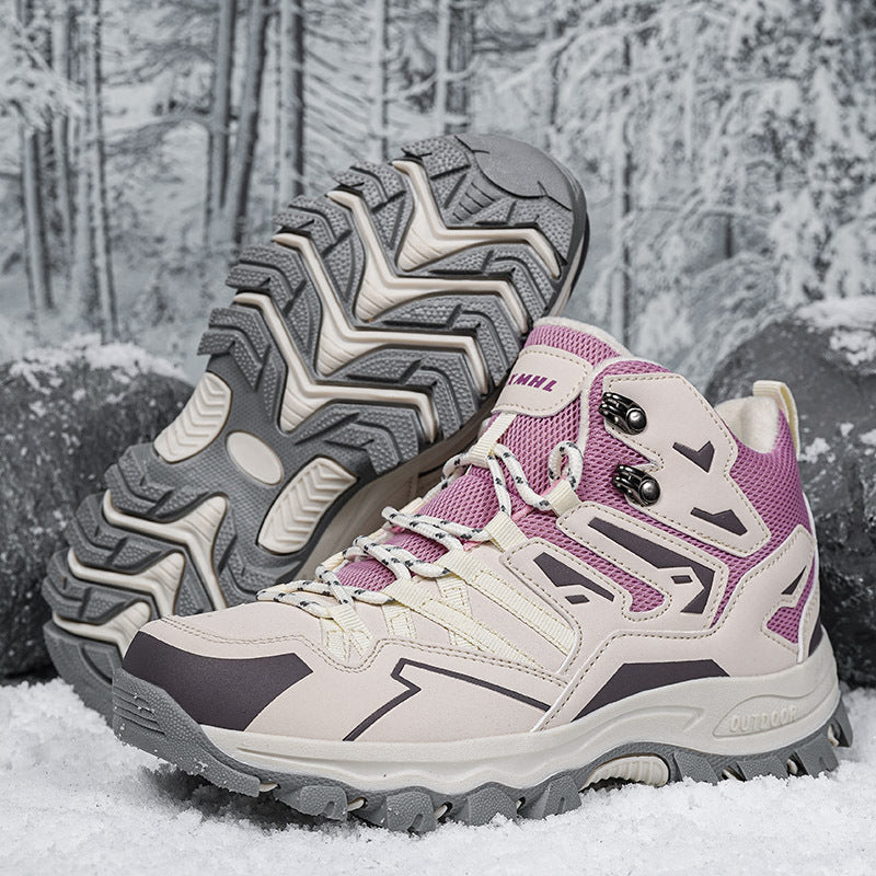 Damen Wanderschuhe mit wasserdichter Membran und rutschfester Sohle R&B