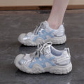 Damen Sportliche Sneakers mit atmungsaktivem Obermaterial und robustem Profil R&B