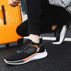 Damen Sportliche Fitness-Sneaker mit atmungsaktiver Mesh-Oberfläche und flexibler Sohle R&B