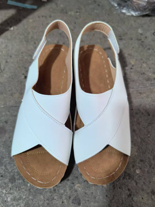 Damen Komfortable Sandalen mit atmungsaktiven Einsätzen und ergonomischem Fußbett R&B