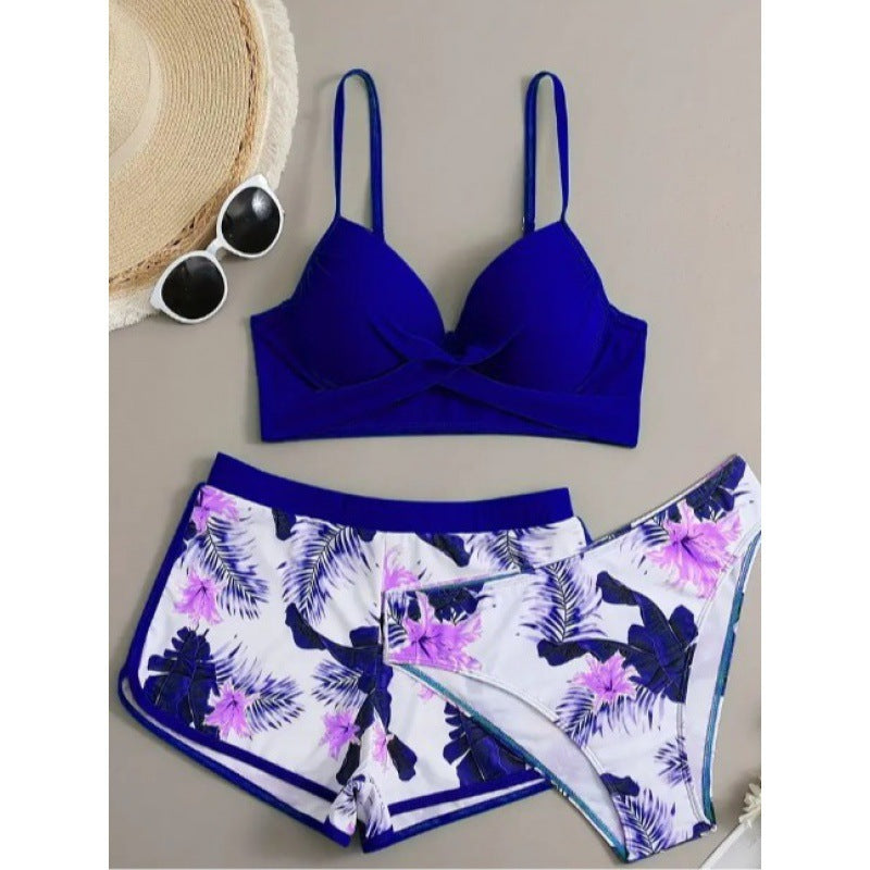 Damen Zweiteiliges Badeoutfit mit raffiniertem Schnitt R&B