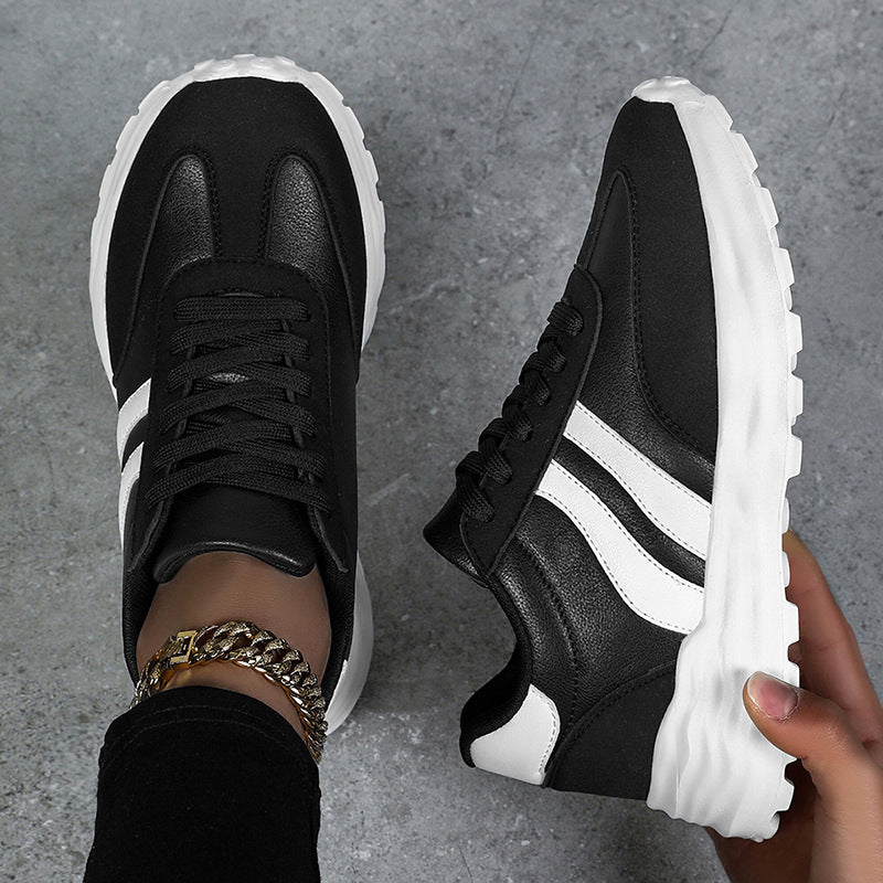 Damen Sportliche Sneaker mit dämpfendem Sohlenprofil und atmungsaktivem Obermaterial