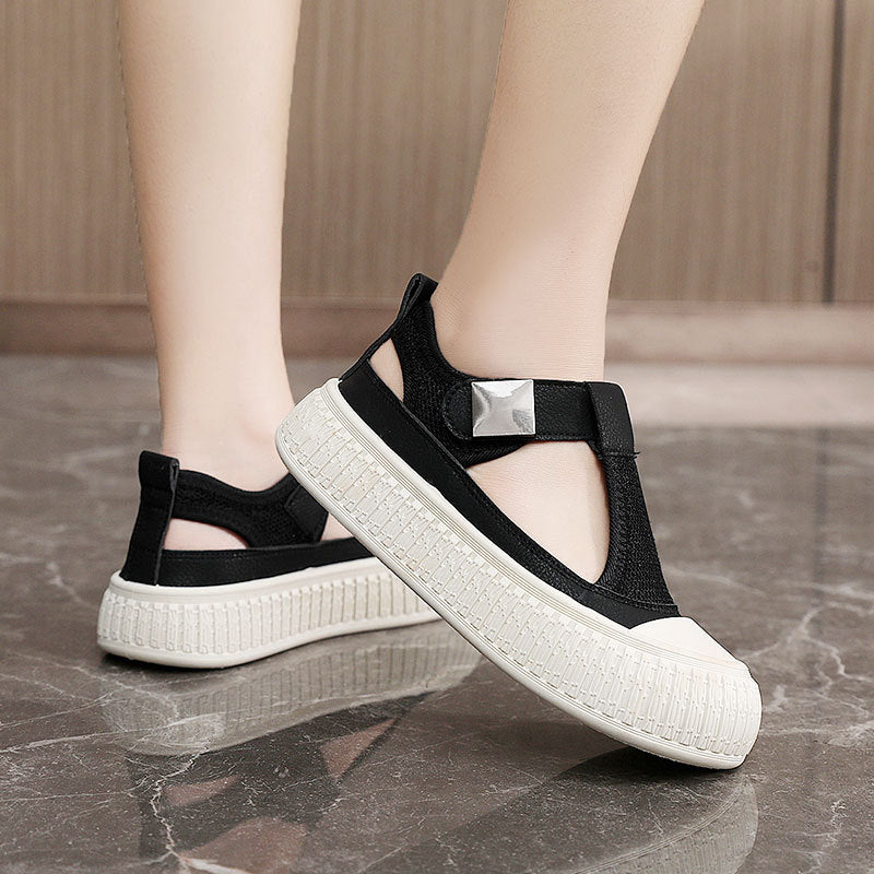 Damen Atmungsaktive Slingback Sneakers mit flexibler Laufsohle und rutschfestem Profil R&B