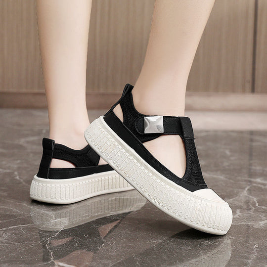 Damen Atmungsaktive Slingback Sneakers mit flexibler Laufsohle und rutschfestem Profil R&B