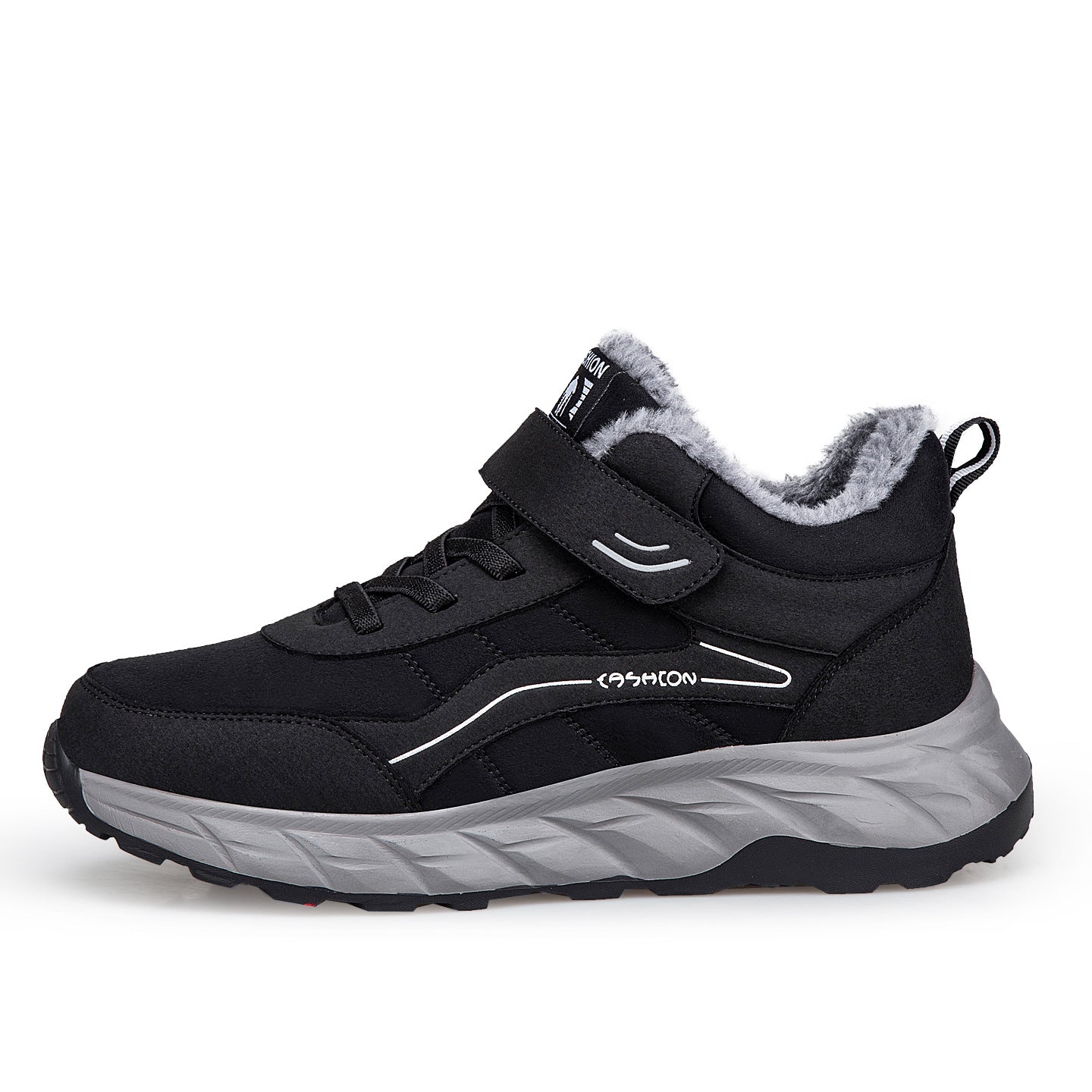 Damen isolierte Winter-Sneaker mit rutschfester Sohle und komfortablem Inneren R&B