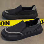 Damen Leichte Slip-On Sneakers mit atmungsaktiver Mesh-Oberfläche und rutschfester Sohle R&B