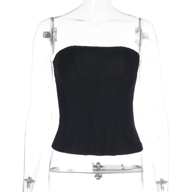 Damen Bustier-Oberteil mit figurformendem Design R&B