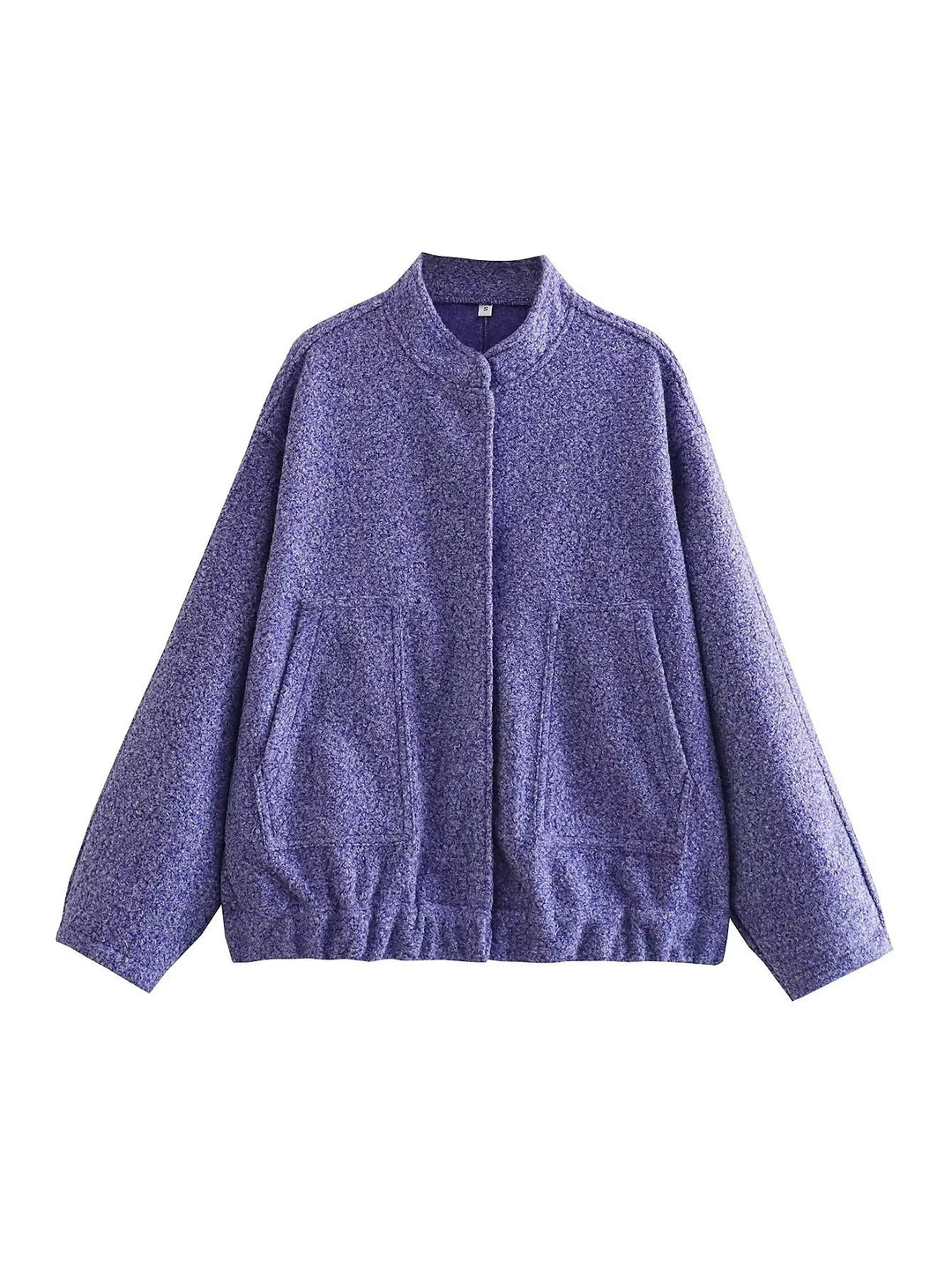 Damen Übergangsjacke mit modernem Stoffmix und praktischen Taschen R&B