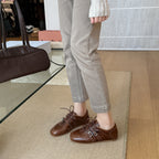 Damen Elegante Freizeitschuhe aus hochwertigem Leder mit modischem Schnürsystem R&B