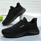 Damen nan atmungsaktive Strick-Komfort-Sneaker mit gepolstertem Fersenbereich und flexibler Leichtlaufsohle R&B