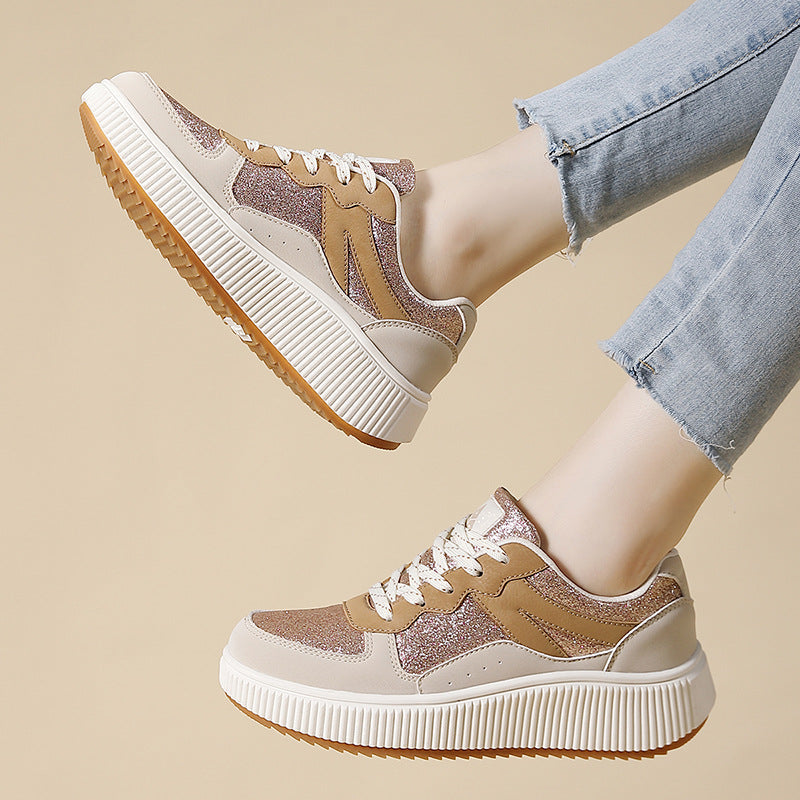 Damen Sneaker mit strukturiertem Obermaterial und dämpfender Sohle R&B
