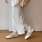Damen Atmungsaktive und elegante Sneaker mit filigranem Netzdesign R&B