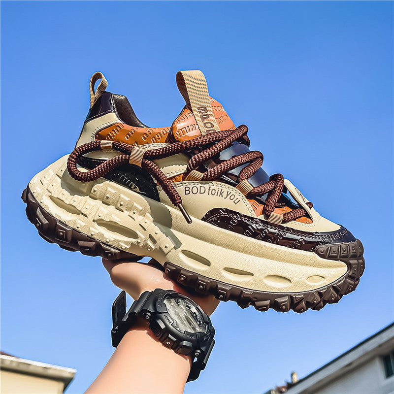 Damen sportliche Chunky Sneakers mit innovativem Dämpfungssystem R&B