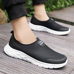 Damen Atmungsaktive Slip-On Sportschuhe mit rutschfester Sohle