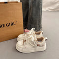 Damen Modische Sneakers mit verspielten Details