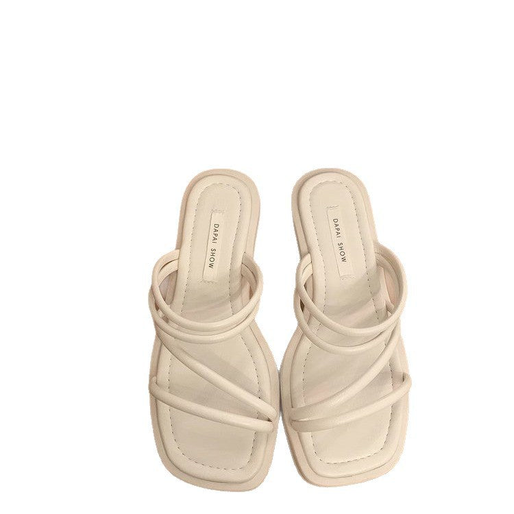 Damen Riemchen-Sandalen mit bequemem Fußbett und modischem Design R&B