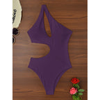 Damen Einteiliger Badeanzug mit modernem Cut-Out und stylischem Design R&B