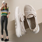 Damen Komfortable Slip-On Sneakers mit elastischem Einstieg R&B