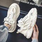 Damen Sportliche Chunky Sneaker mit atmungsaktivem Obermaterial und dämpfender Sohle R&B