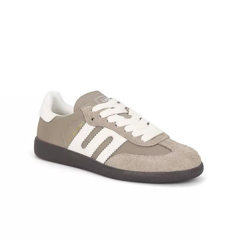 Damen Freizeit Sneakers mit hochwertiger Oberflächenstruktur und modischen Schnürdetails R&B