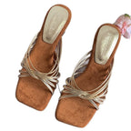 Damen Slingback Sandalen mit eleganter Riemchenverzierung R&B