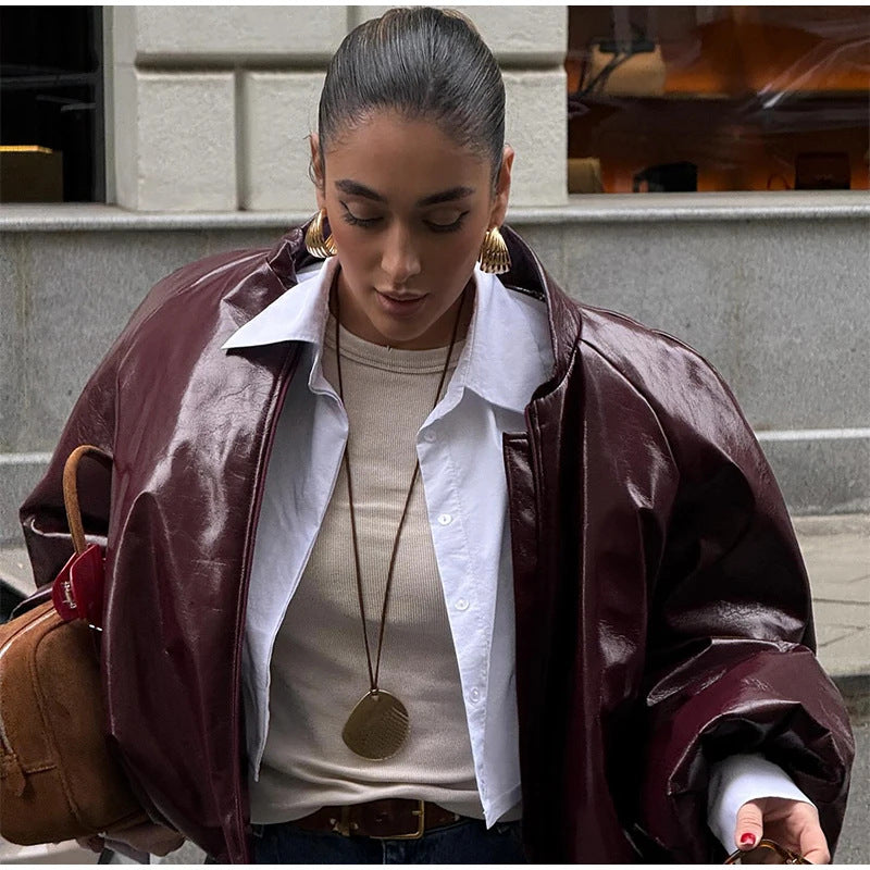 Damen Oversized jacke R&B