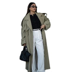 Damen Federgewicht Oversize-Mantel R&B