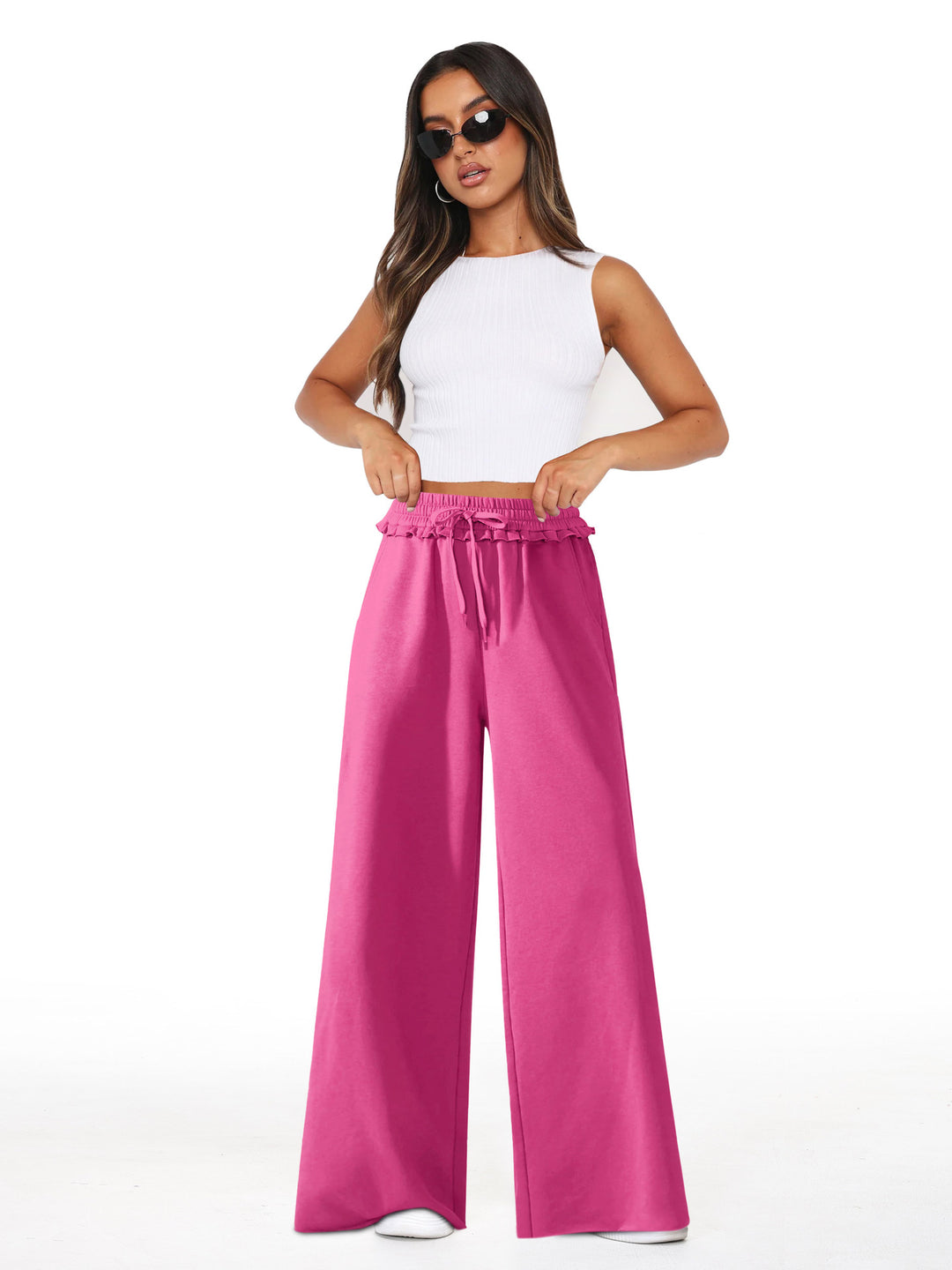 Damen Weite Hose R&B