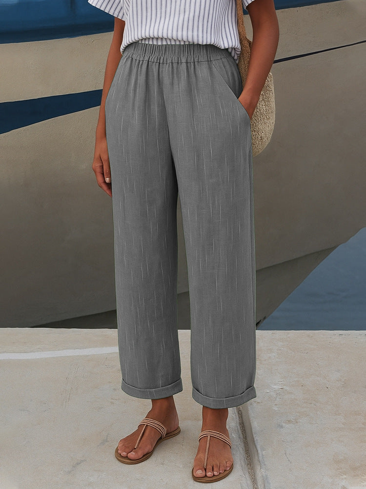 Damen Bequeme Sommerhose R&B