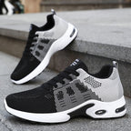 Damen Sportliche Air-Technology Sneakers mit atmungsaktivem Obermaterial und dämpfender Sohle R&B