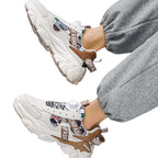 Damen Sportliche Sneaker mit modischem Design und innovativem Schnellschnürsystem