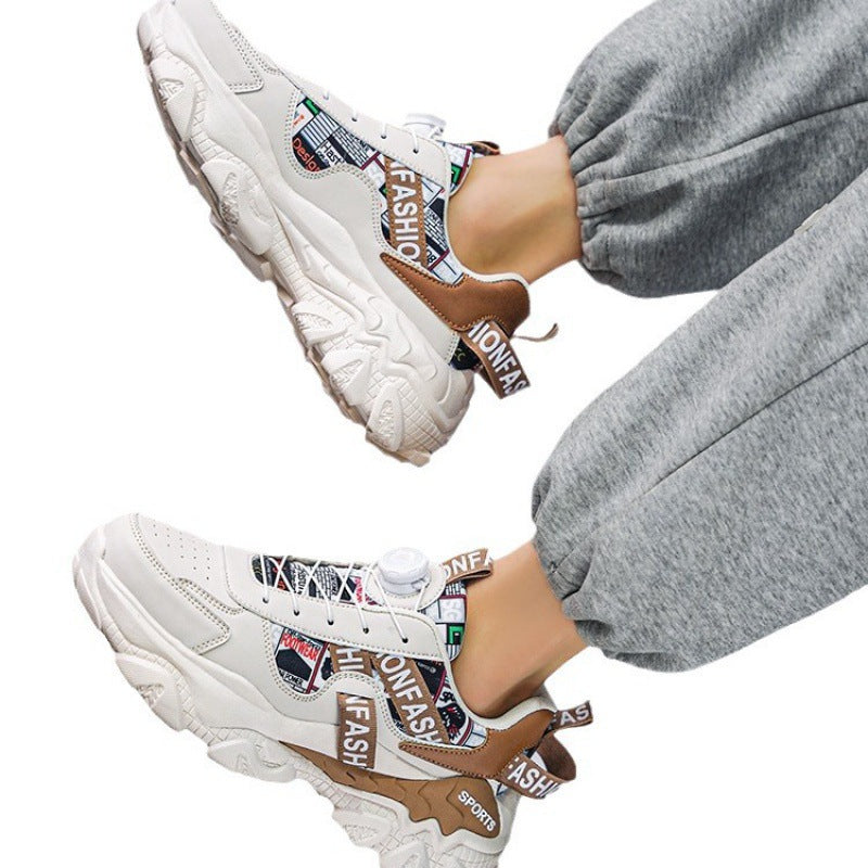 Damen Sportliche Sneaker mit modischem Design und innovativem Schnellschnürsystem