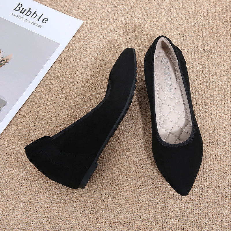 Damen Wedges Ballerinas mit bequemer Sohle und elegantem Design R&B
