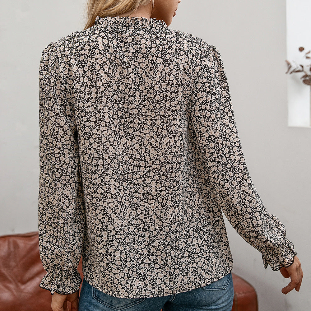 Damen Bluse mit Blumenmuster R&B