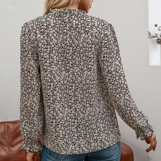 Damen Bluse mit Blumenmuster R&B