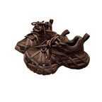 Damen modische Sneakers mit innovativem Textil-Design R&B