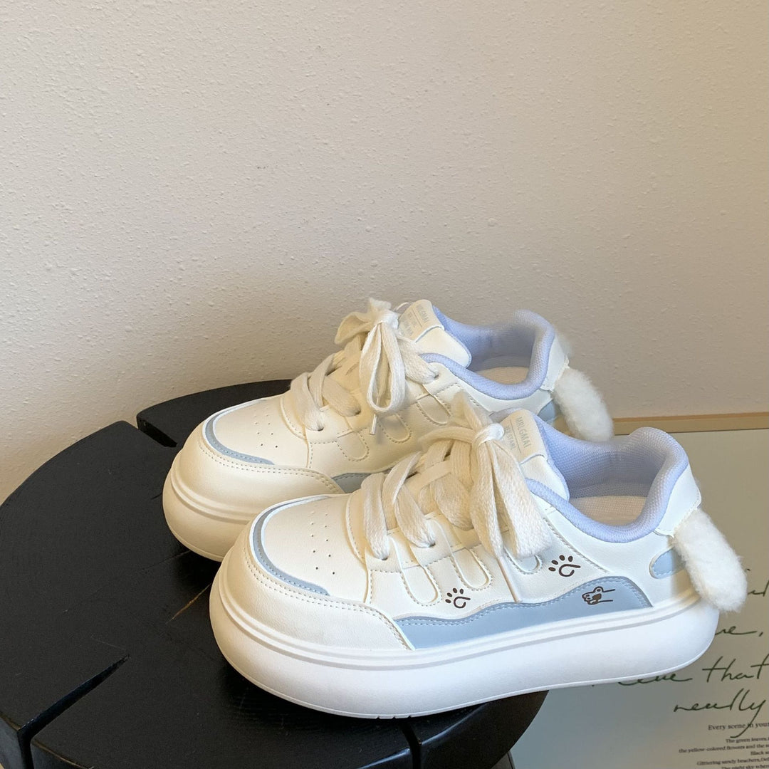Damen Schnürsneaker mit verspielten Tiermotiven und komfortabler Dämpfung R&B
