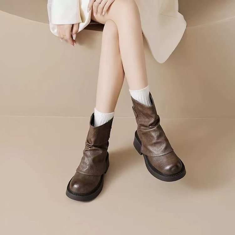 Damen Stiefeletten mit modischem Design und komfortabler Sohle R&B