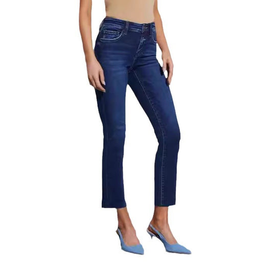 Damen zeitlose Jeans im modernen Schnitt mit cropped Bein R&B
