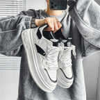 Damen Sportliche Chunky Sneakers mit urbanem Design und atmungsaktiver Oberflächenstruktur