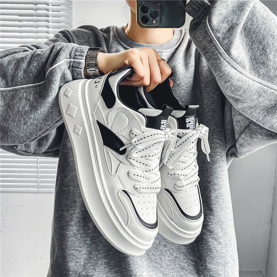 Damen Sportliche Chunky Sneakers mit urbanem Design und atmungsaktiver Oberflächenstruktur R&B
