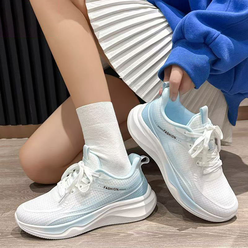 Damen Sportliche Sneakers mit atmungsaktivem Mesh-Obermaterial und ergonomischer Dämpfung R&B