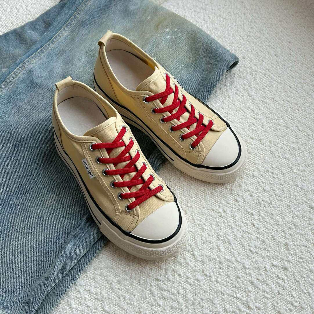 Damen Sportliche Sneakers mit nachhaltigem Canvas-Obermaterial R&B
