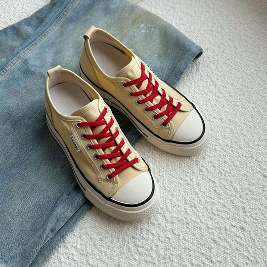 Damen Sportliche Sneakers mit nachhaltigem Canvas-Obermaterial R&B